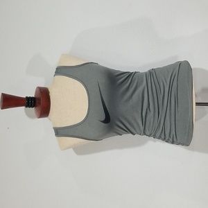 Nike Dry Fit Women's Activewear Sporty Athletic Tank Top Size XS in Gray
